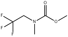 Carbamic  acid,  methyl(2,2,2-trifluoroethyl)-,  methyl  ester  (9CI) 结构式