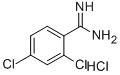 2,4-DICHLORO-BENZAMIDINE HCL 结构式