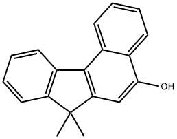 7,7-Dimethyl-7H-benzo[c]fluoren-5-ol 结构式