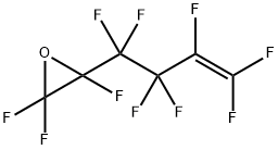 trifluoro(1,1,2,2,3,4,4-heptafluorobut-3-enyl)oxirane 结构式