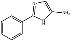 2-PHENYL-1H-IMIDAZOL-4-AMINE 结构式