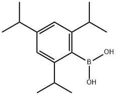 2,4,6-三异丙基苯硼酸 结构式