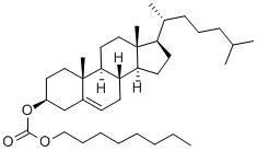 胆固醇正辛基碳酸盐 结构式