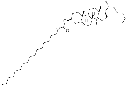 胆固醇十六烷基碳酸酯 结构式