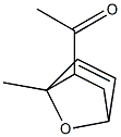 Ethanone, 1-(1-methyl-7-oxabicyclo[2.2.1]hept-5-en-2-yl)-, exo- (9CI) 结构式
