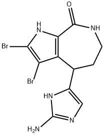 (+/-)-Hymenine 结构式