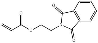 N-(丙烯氧基乙基)邻苯二甲酰亚胺 结构式