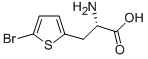 L-3-(2-(5-溴噻吩))丙氨酸 结构式