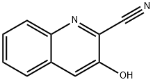 2-氰基-3-羟基喹啉 结构式