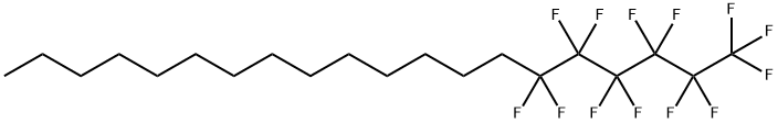 1-(PERFLUORO-N-HEXYL)TETRADECANE 结构式