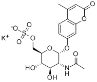 4-Methylumbelliferyl2-acetamido-2-deoxy-a-D-glucopyranoside-6-O-sulfatepotassiumsalt