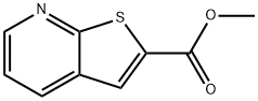 噻吩并[2,3-B]吡啶-2-甲酸甲酯 结构式