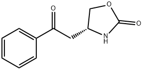 (R)-3-ACETYL-4-PHENYL-2-OXAZOLIDINONE 结构式