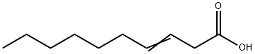 3-癸烯酸 结构式