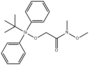 2-((tert-Butyldiphenylsilyl)oxy)-N-methoxy-N-methylacetamide