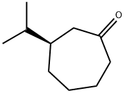 Cycloheptanone, 3-(1-methylethyl)-, (3R)- (9CI) 结构式