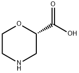 (S)-吗啉基-2-羧酸 结构式