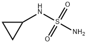 N-环丙基氨基磺酰胺 结构式