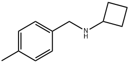 Benzenemethanamine, N-cyclobutyl-4-methyl- (9CI) 结构式