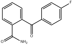2-对氟苯甲酰基苯甲酰胺 结构式