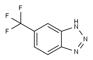 5-(三氟甲基)-2H-苯并三唑 结构式
