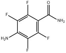 4-氨基-2,3,5,6-四氟苯甲酰胺 结构式