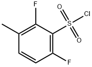 2,6-Difluoro-3-methylbenzenesulfonylchloride 结构式