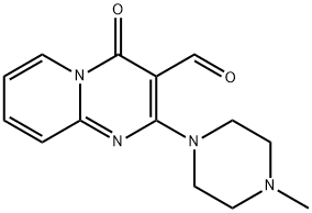 2-(4-METHYL-PIPERAZIN-1-YL)-4-OXO-4H-PYRIDO[1,2-A]PYRIMIDINE-3-CARBALDEHYDE 结构式