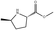 L-Proline, 5-methyl-, methyl ester, trans- (9CI) 结构式