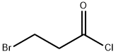 3-溴丙酰氯 结构式