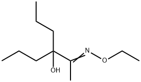 4-(N-ethoxy-C-methyl-carbonimidoyl)heptan-4-ol 结构式