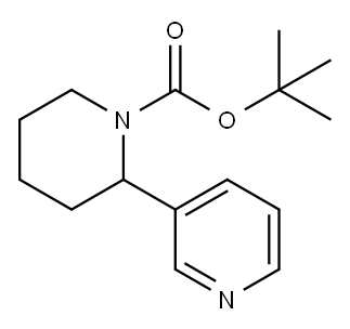 N-tert-Butoxycarbonylanabasine 结构式