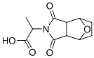 2-{3,5-二氧代-10-氧杂-4-氮杂三环[5.2.1.0,2,6]癸烷-4-基}丙酸 结构式