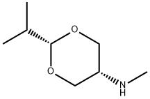 1,3-Dioxan-5-amine,N-methyl-2-(1-methylethyl)-,cis-(9CI) 结构式