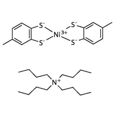 Tetrabutylammoniumbis(4-methyl-1,2-benzenedithiolato)nickelate