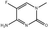 5-FLUORO-1-METHYL-CYTOSINE 结构式