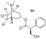 甲溴东莨菪碱 结构式