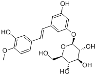 土大黄苷 结构式