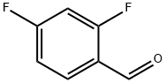 2,4-二氟苯甲醛 结构式
