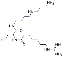 HeptanaMide, 7-[(aMinoiMinoMethyl)aMino]-N-[2-[[4-[(3-aMinopropyl)aMino]butyl]aMino]-1-(hydroxyMethyl)-2-oxoethyl]-