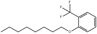 [2-(三氟甲基)苯]辛醚 结构式