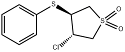 3-Chloro-4-(phenylthio)tetrahydrothiophene1,1-dioxide