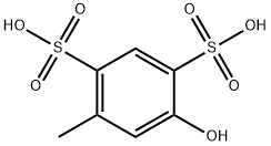 聚甲酚磺醛杂质 结构式