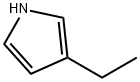 3-ETHYL-1H-PYRROLE 结构式