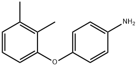 4-(2,3-二甲基苯氧基)苯胺 结构式