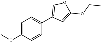 Furan, 2-ethoxy-4-(4-methoxyphenyl)- (9CI) 结构式