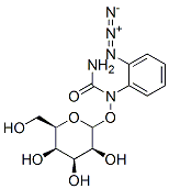 ((azidophenyl)ureido)taxoid 结构式