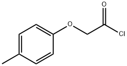 2-(4-甲基苯氧基)乙酰氯化物 结构式