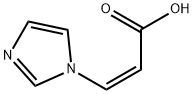 2-Propenoicacid,3-(1H-imidazol-1-yl)-,(Z)-(9CI) 结构式