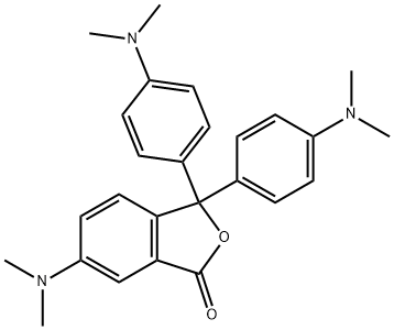 结晶紫内酯 结构式